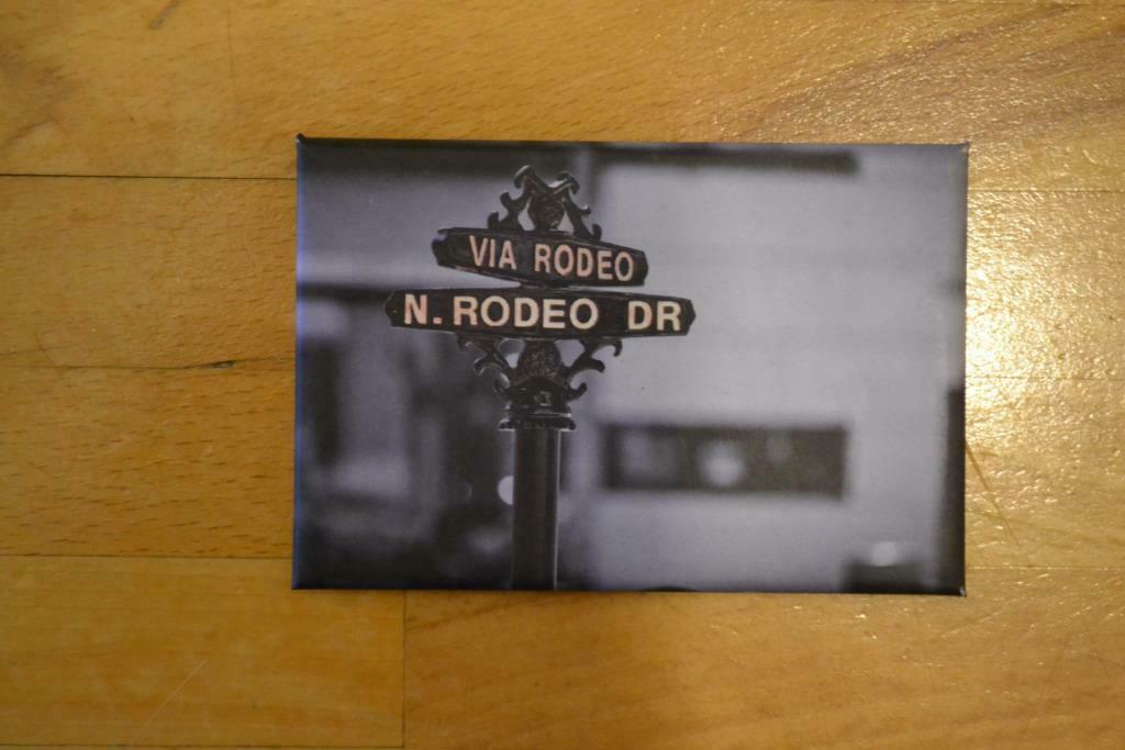magneet Rodeo Drive / Beverly Hills, Ophalen of Verzenden, Gebruikt
