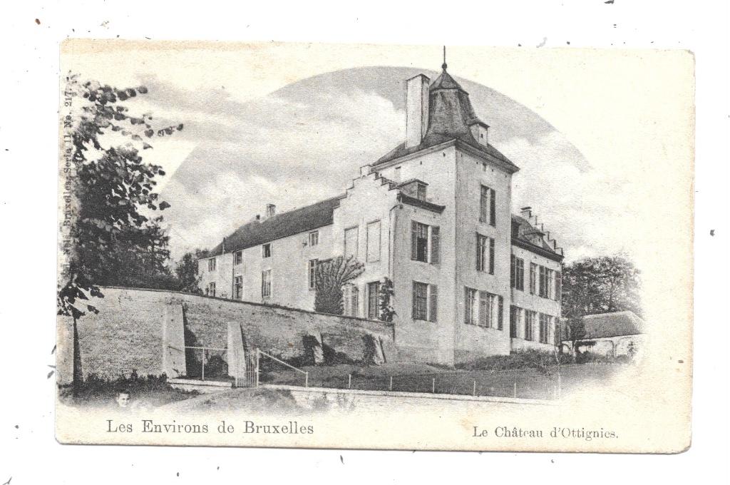 Ottignies NA50: Le Château, Collections, Envoi, Avant 1920, Non affranchie, Brabant Wallon