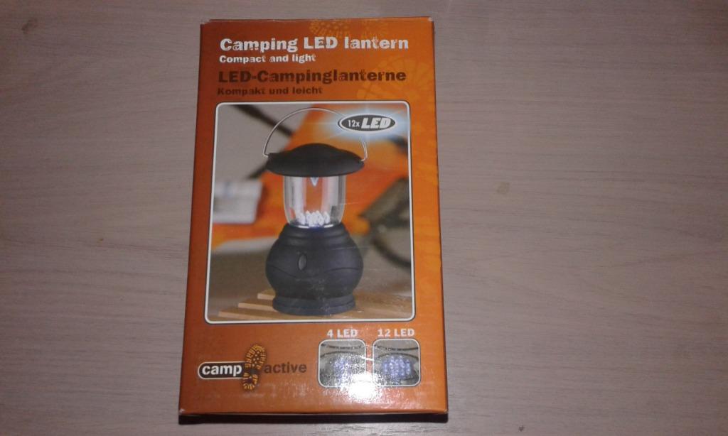 Lampe de camping 12 LED compacte et légère, Caravanes & Camping, Enlèvement ou Envoi, Neuf