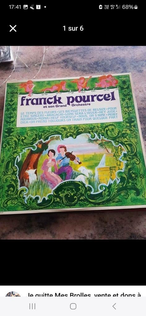 Lot de vinyles Franck Pourcel, Enlèvement ou Envoi, Comme neuf