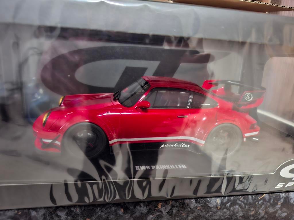Porsche 911 RWB 1/18, Hobby en Vrije tijd, Modelauto's | 1:18, Nieuw, Auto, Overige merken