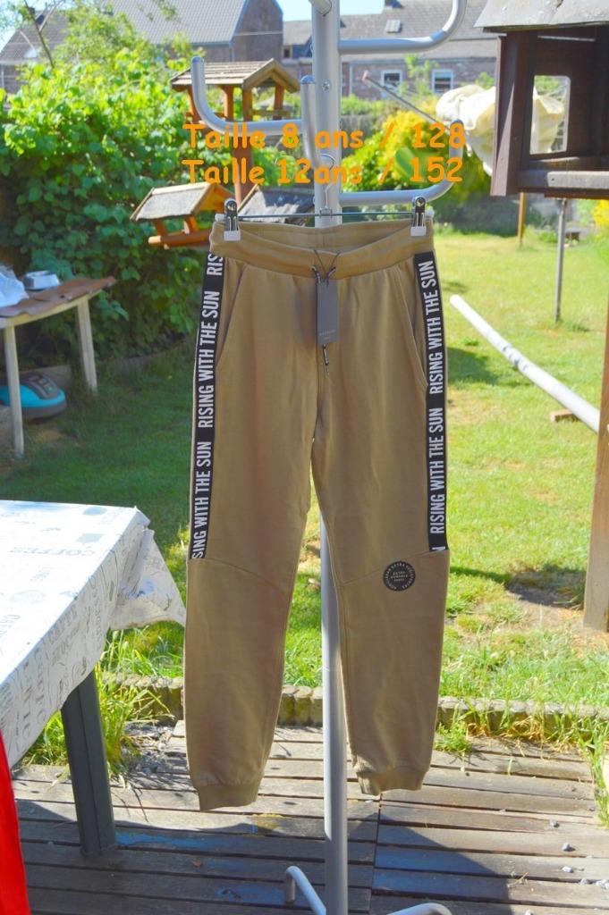 pantalon , jogging ,beige , 8 ans ou 12 ans ,, Ophalen of Verzenden, Nieuw, Jongen of Meisje, Broek