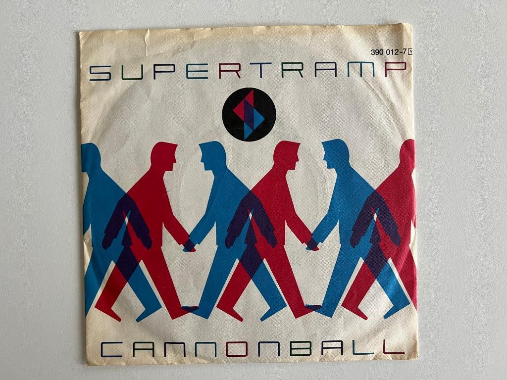 Vinyle 45 tours Supertramp Cannonball, Cd's en Dvd's, Vinyl | Rock, Gebruikt, Poprock, Ophalen of Verzenden