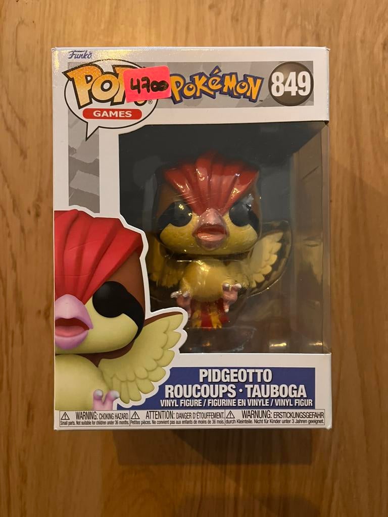 Pokemon funko  pidgeotto 849, Ophalen of Verzenden, Zo goed als nieuw