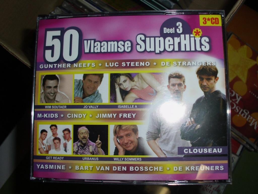 CD 50 Flemish SuperHits, partie 3, Enlèvement, Comme neuf