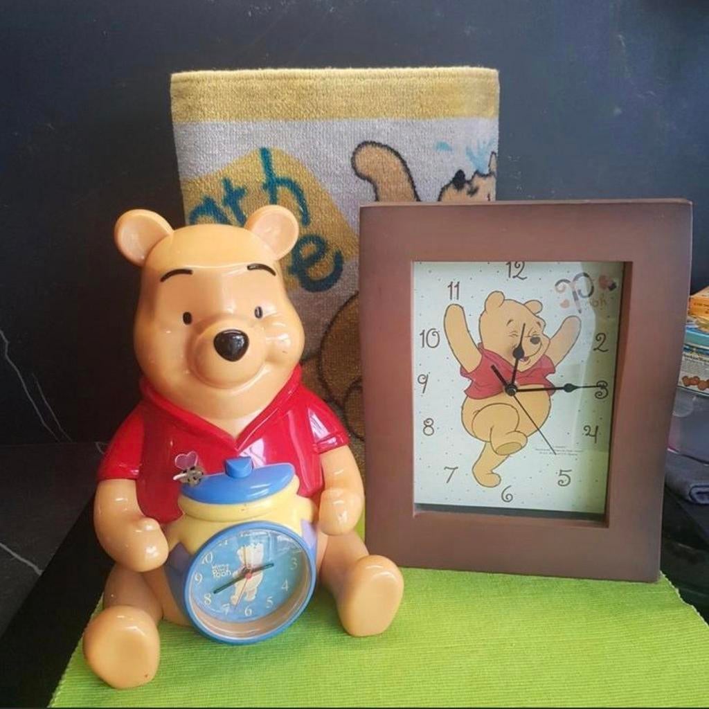 Winnie The Pooh set, Ophalen, Winnie de Poeh of vrienden, Zo goed als nieuw, Beeldje of Figuurtje