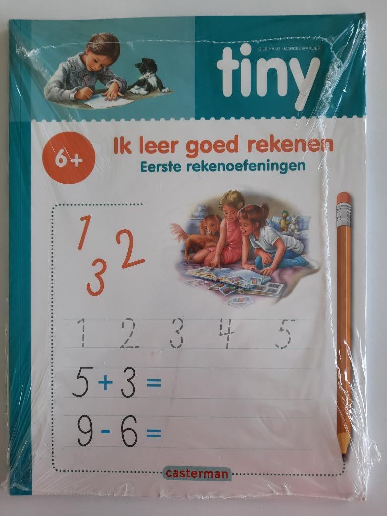 Werkboek eerste rekenoefeningen tiny ik leer goed rekenen, Kinderen en Baby's, Ophalen of Verzenden, Nieuw
