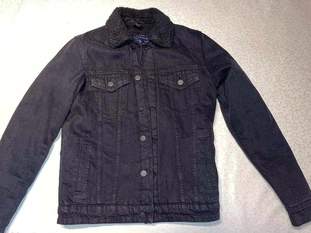 Jeans jas Only & Sons maat XS, Neuf, Enlèvement ou Envoi, Taille 46 (S) ou plus petite, Noir