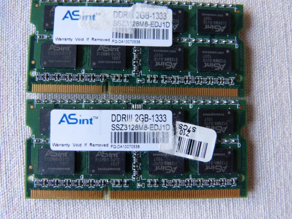 ddr 3 laptop, Computers en Software, Ophalen of Verzenden, DDR, Laptop, 2 GB