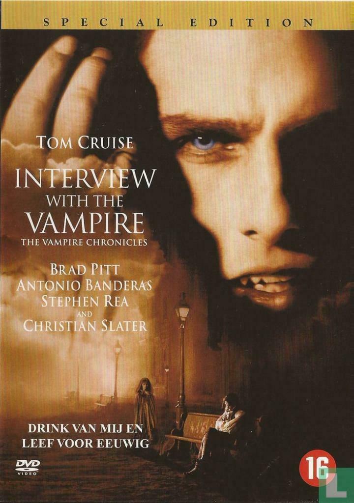Interview With The Vampire DVD, Vanaf 16 jaar, Ophalen of Verzenden, Vampiers of Zombies