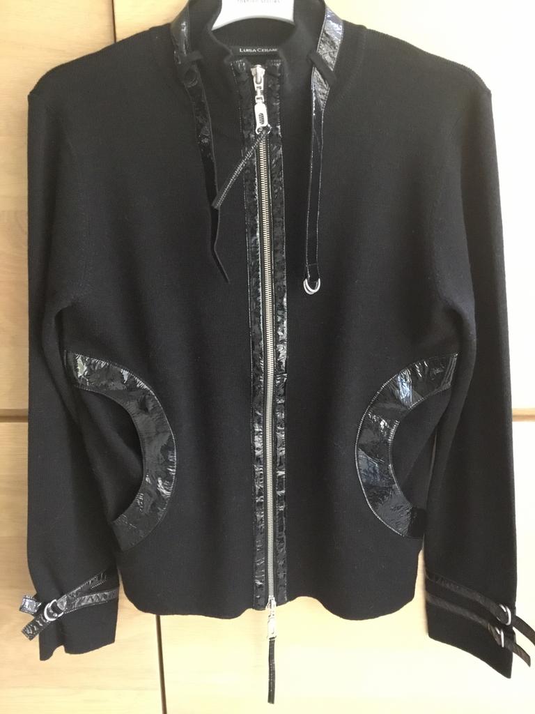 Gilet LUISA CERANO, Kleding | Dames, Maat 38/40 (M), Zwart, Ophalen of Verzenden, Zo goed als nieuw