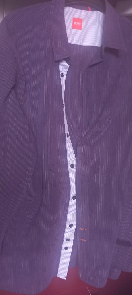 CHEMISE HOMME BOSS, Vêtements | Hommes, Chemises, Comme neuf, Tour de cou 43/44 (XL), Bleu, Enlèvement ou Envoi