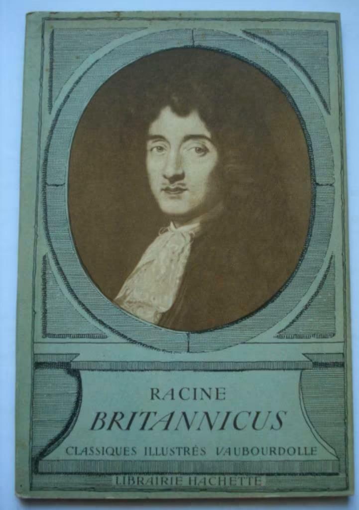 4. Racine Britannicus Classiques illustrés Vaubourdolle 1961, Verzenden, Zo goed als nieuw, Jean Racine, Toneel