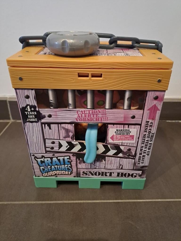 Crate Creatures Surprise! Snort Hog, Kinderen en Baby's, Speelgoed | Actiefiguren, Zo goed als nieuw, Ophalen of Verzenden