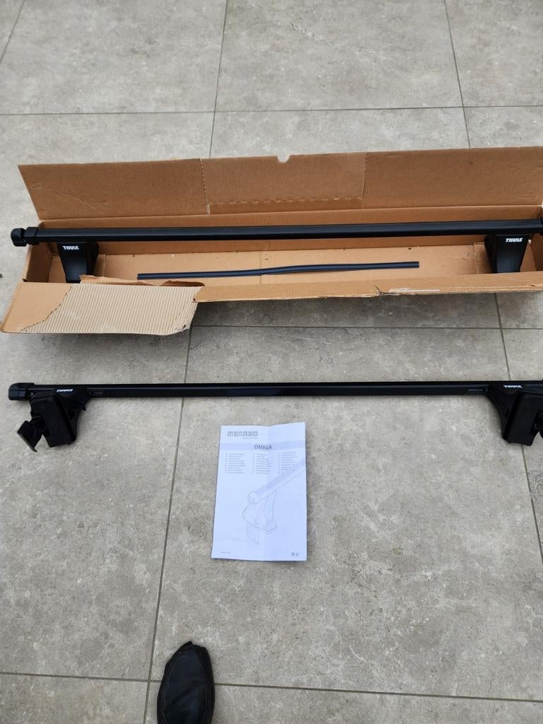 Thule dakdragers set, Auto diversen, Dakdragers, Ophalen of Verzenden, Zo goed als nieuw