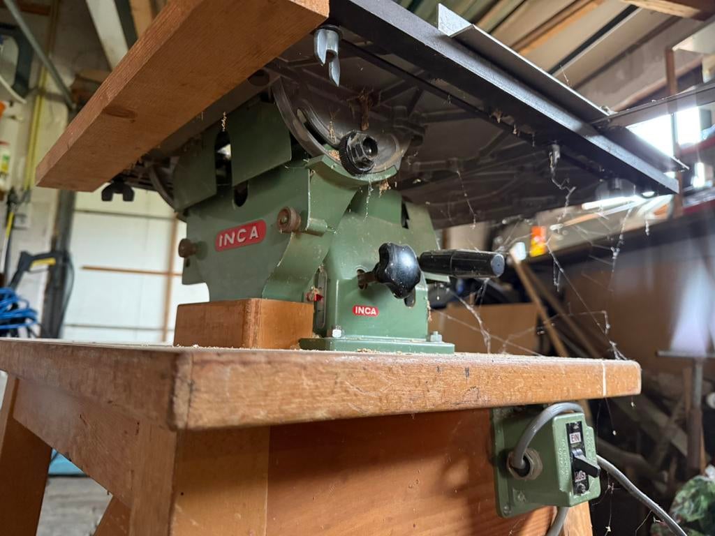 Scie sur table INCA, Doe-het-zelf en Bouw, Ophalen, Gebruikt