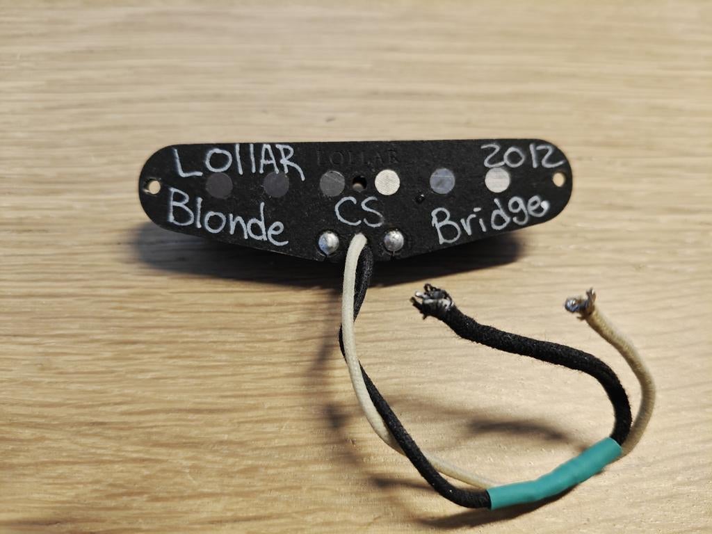 Lollar Blonde Bridge enkele spoel, Muziek en Instrumenten, Instrumenten | Onderdelen, Ophalen of Verzenden, Gebruikt, Elektrische gitaar