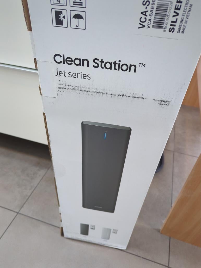 Samsung steelstofzuiger clean station nieuw in doos, Elektronische apparatuur, Ophalen