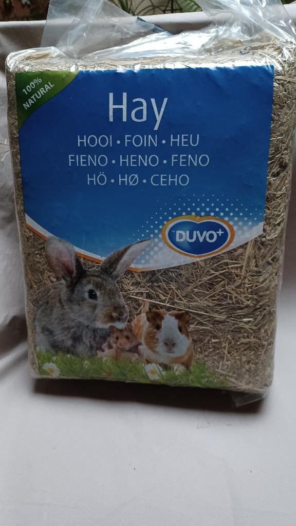 1x Hooi en 2x stro voor knaagdieren, Ophalen