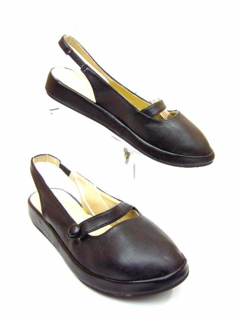 zwarte half open schoenen, ANDERE, Verzenden, Zwart, Nieuw