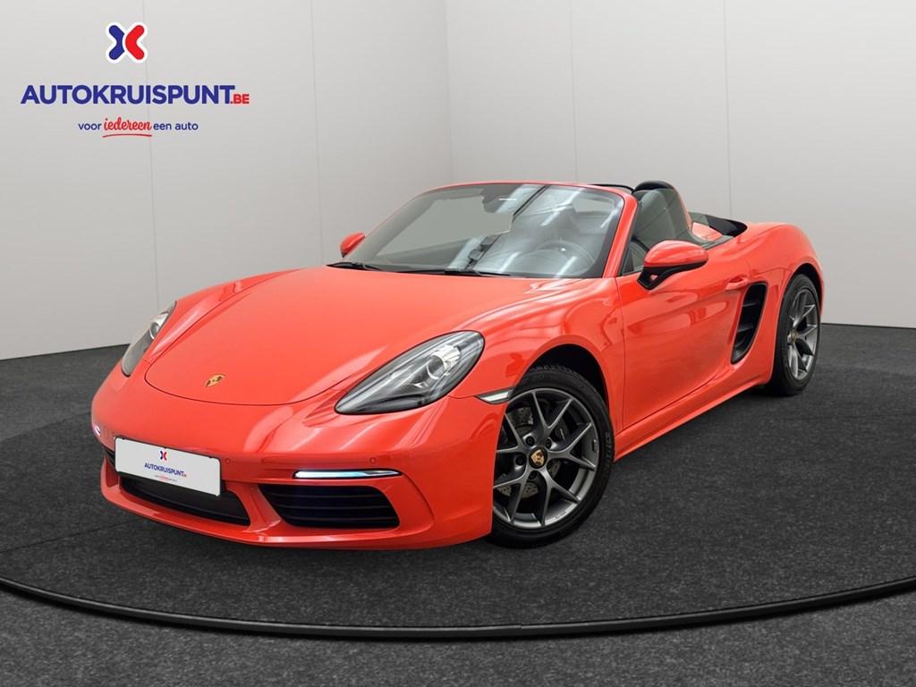 Porsche 718 Boxster 2.0 Turbo PDK GPS Dig.Airco Verw.Zetels, Autos, Porsche, 299 ch, Euro 6, Cabriolet, Autres couleurs