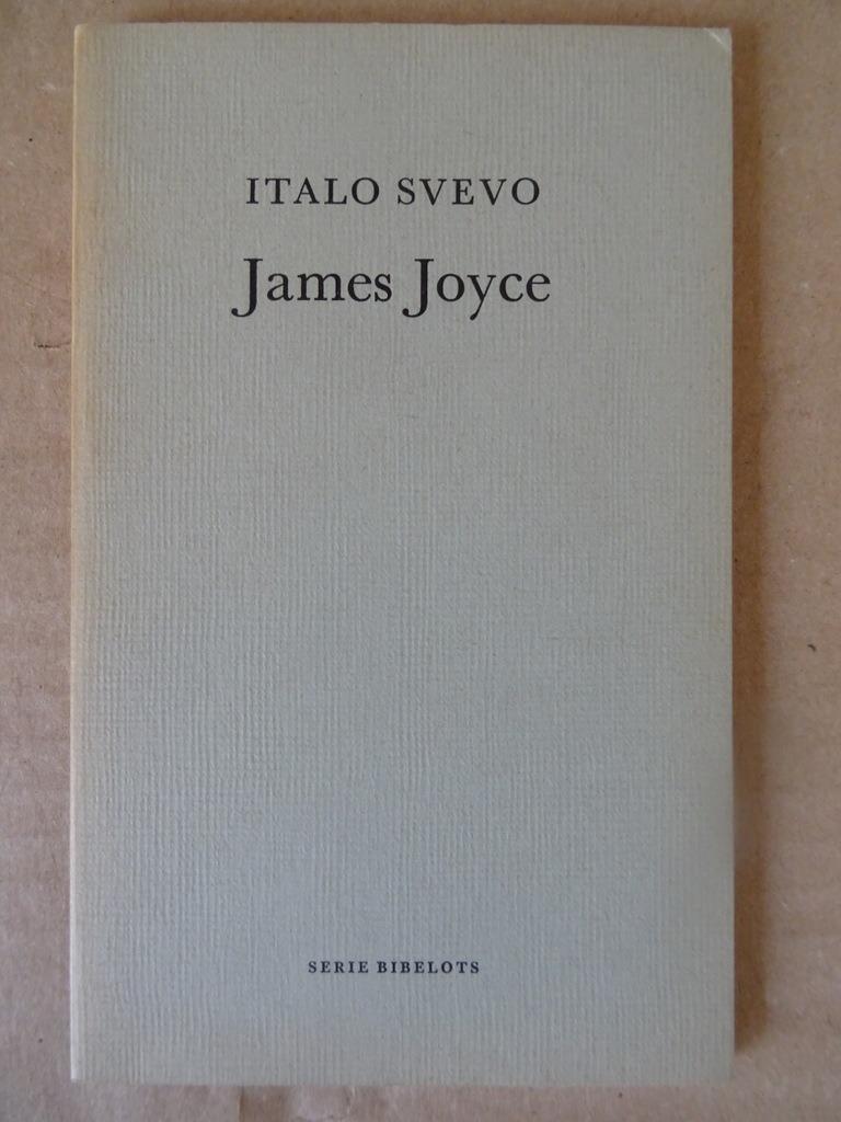 Italo Svevo James Joyce boekje James Joyce 1980 Ongelezen, Italo Svevo, Ophalen of Verzenden, Zo goed als nieuw, Nederland