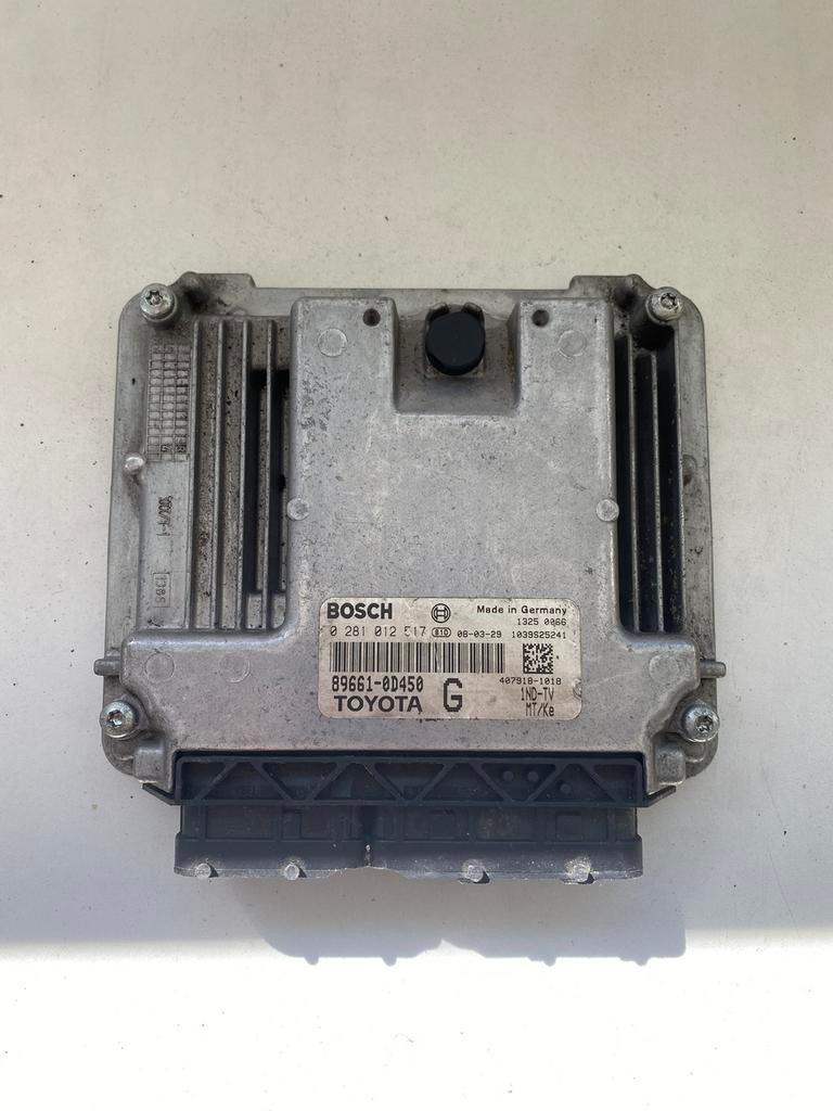 Toyota Yaris (P9) 1,4D 0281012517 ECU, Enlèvement ou Envoi, Utilisé, Toyota