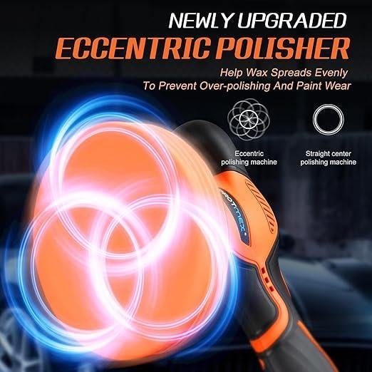 Polisseuse à batterie Protmex | LIVRAISON GRATUITE, Neuf, PROMTEX, -, -