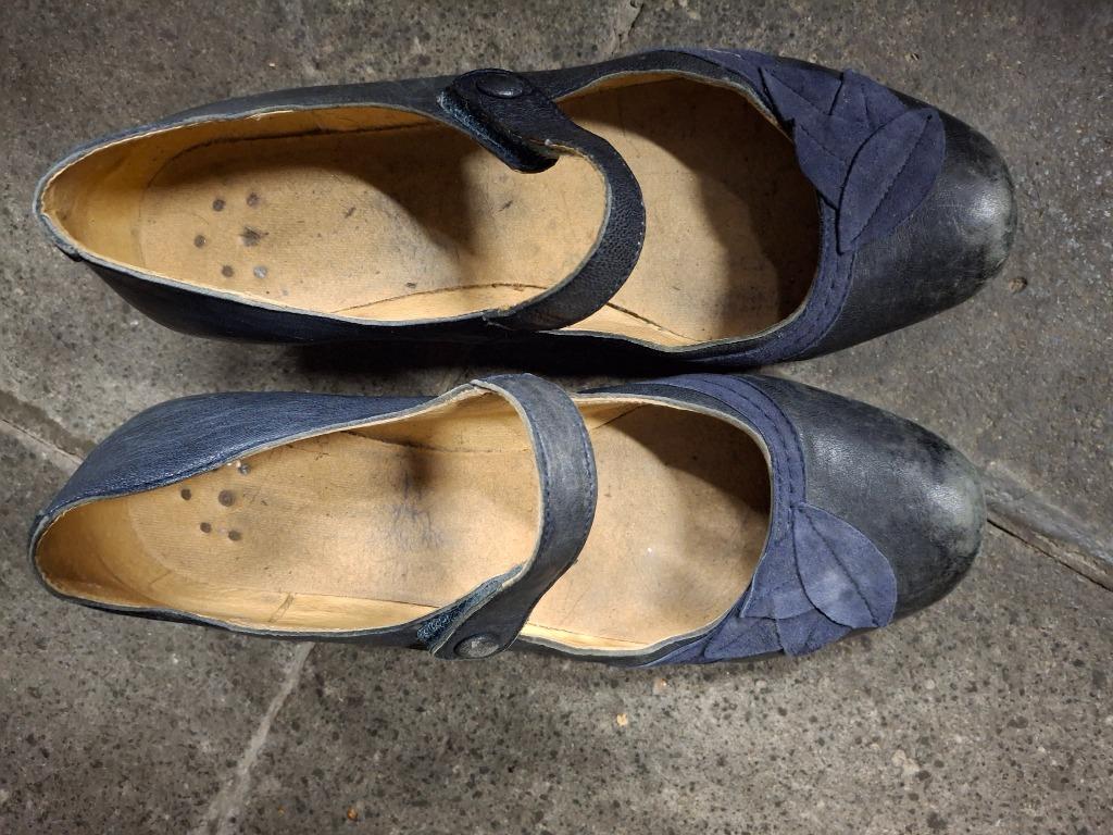 Schoenen, Enlèvement, Porté, Bleu, Chaussures basses