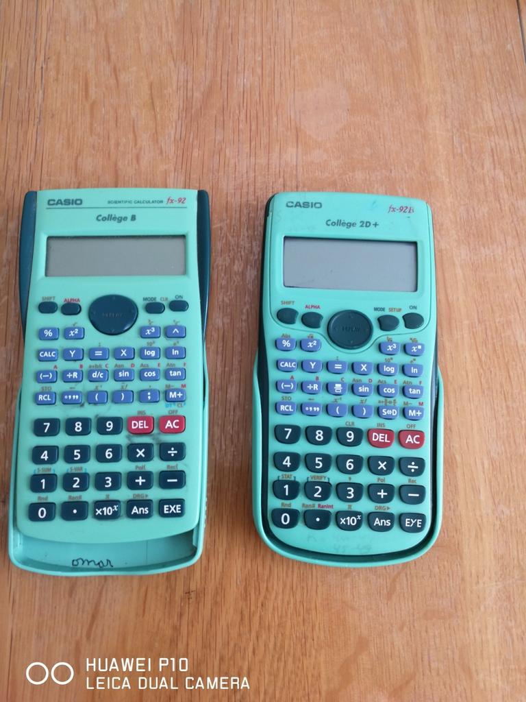 Casio fx 92, Divers, Calculatrices, Enlèvement ou Envoi, Comme neuf