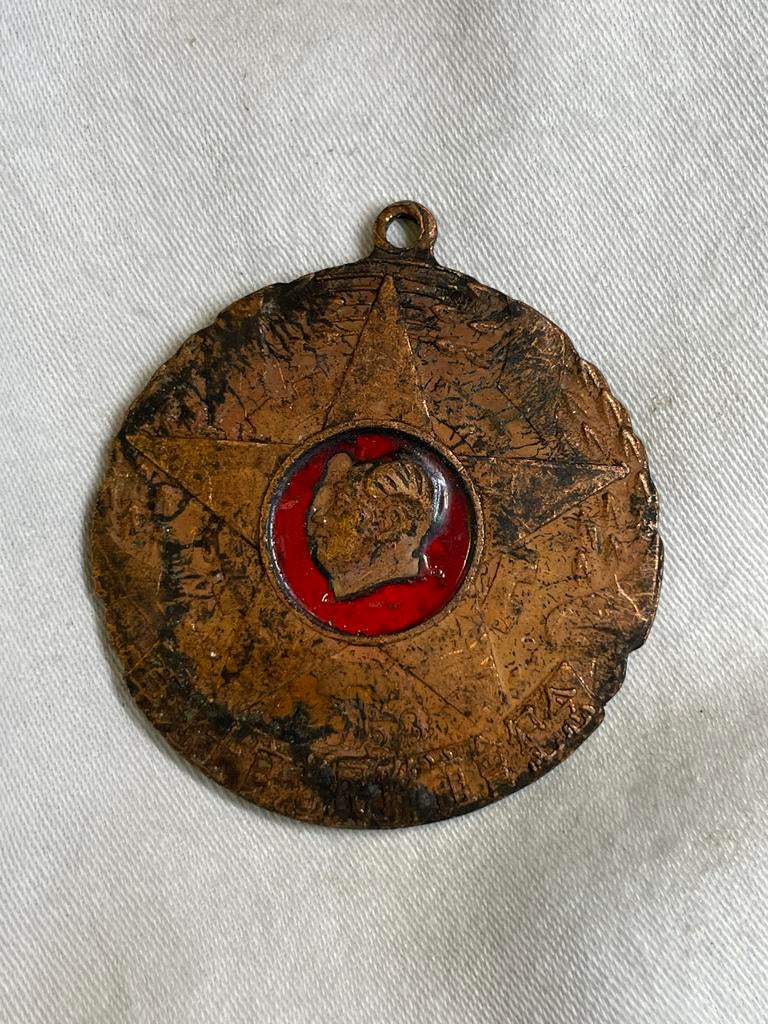 Sovjet Medaille XX Jaar Rode Leger 1938 - RKKA Zilver, Ophalen of Verzenden, Marine