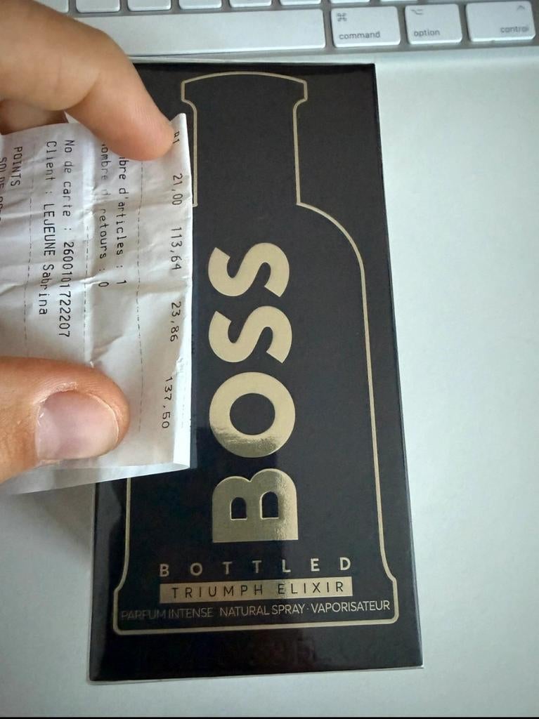 Gebotteld Triumph Elixir Eau de Parfum van BOSS, Nieuw