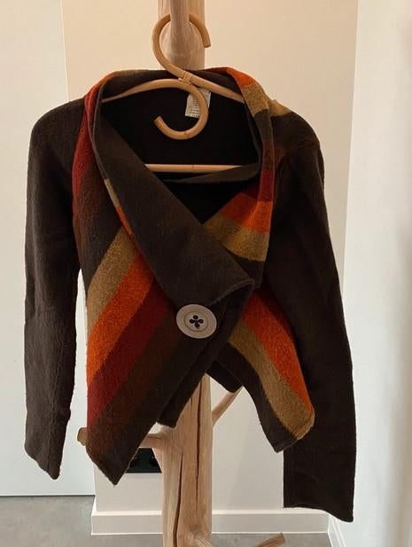 Sarah Pacini nieuw omkeerbaar meerkleurig vest, Kleding | Dames, Truien en Vesten, Nieuw, Overige kleuren, Ophalen of Verzenden