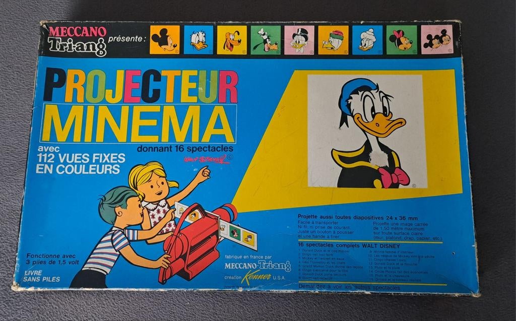 Projecteur Disney, Enlèvement ou Envoi