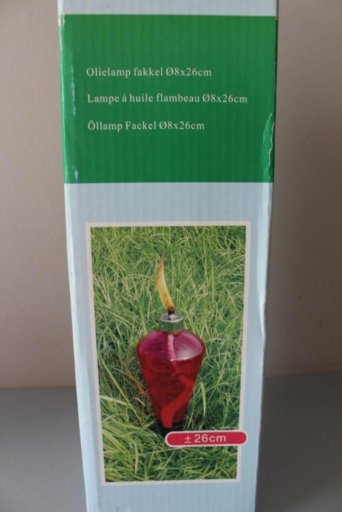Lampe à huile pour le jardin. Torches. Nouveau, Enlèvement ou Envoi, Neuf