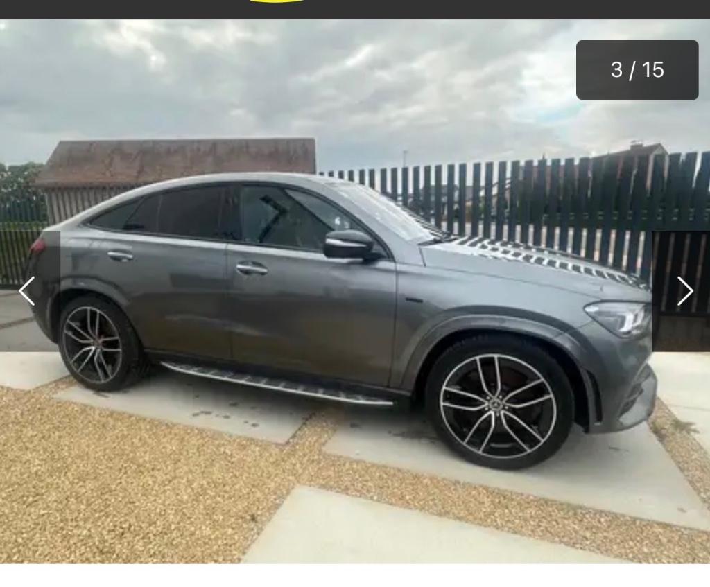 Mercedes gle350de coupe amg pack  1eig, Autos, Cuir, Achat, Euro 6, 5 portes