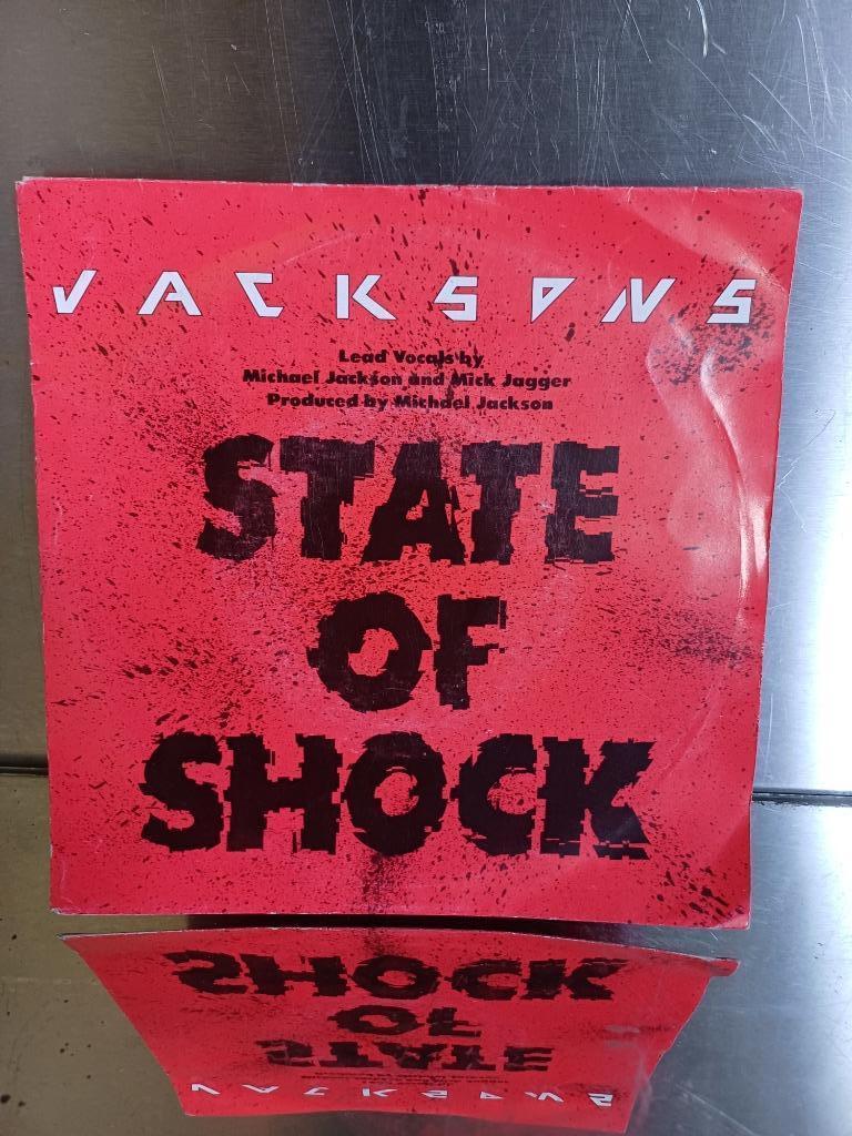 Jacksons – State Of Shock, Ophalen of Verzenden, Gebruikt, Rock en Metal