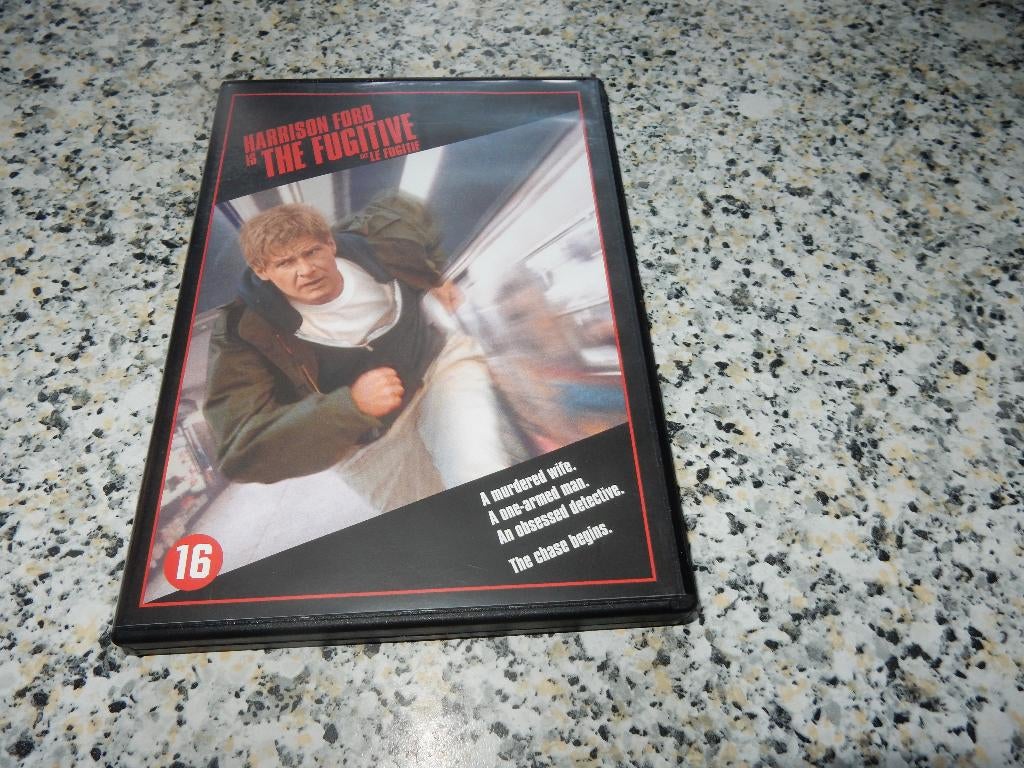 nr.1994 - Dvd: the fugitive - actie, Cd's en Dvd's, Dvd's | Actie, Zo goed als nieuw, Actie, Vanaf 16 jaar, Ophalen of Verzenden