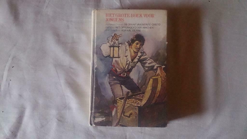 Het grote boek voor jongens - de graaf van monte cristo, Boeken, Ophalen of Verzenden
