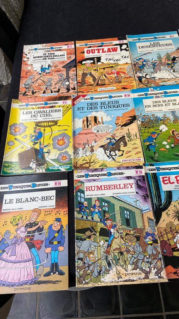 Bd les tuniques bleues couverture souple, Enlèvement ou Envoi, Utilisé, Lambil et Cauvin