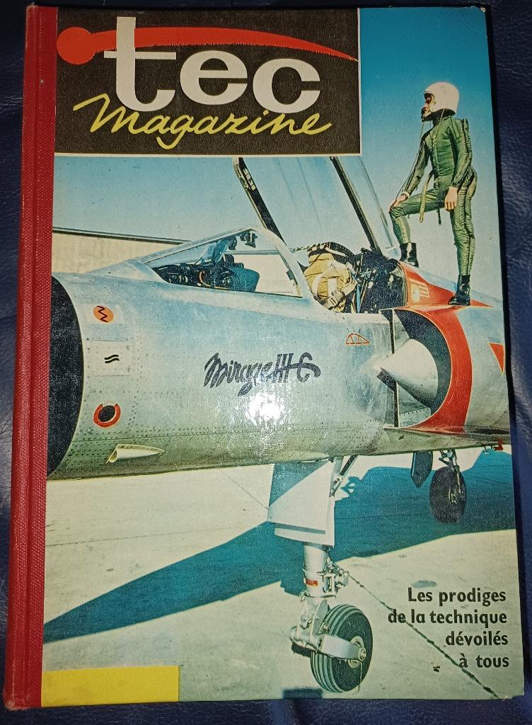 Jet Technique Jeunesse Tec Magazine relié 8 numéros 1961-62, Enlèvement ou Envoi, Utilisé, Science et Nature