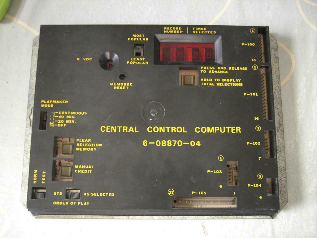 ROWE AMI CCC Computer 6-08870-01,02,04,06 gezocht met defect, Verzamelen, Automaten | Jukeboxen, Ophalen of Verzenden, Gebruikt