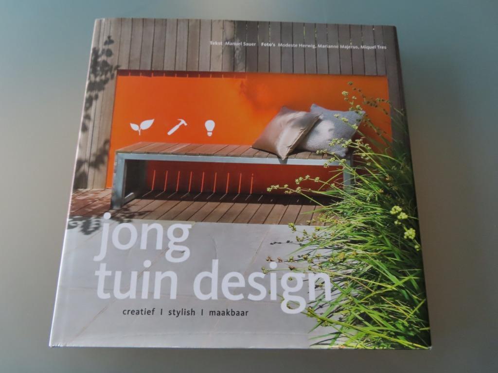 Jong Tuin Design  - Manuel Sauer Creatief, stylish, maakbaar, Tuinontwerpen, Ophalen of Verzenden, Zo goed als nieuw, Manuel Sauer