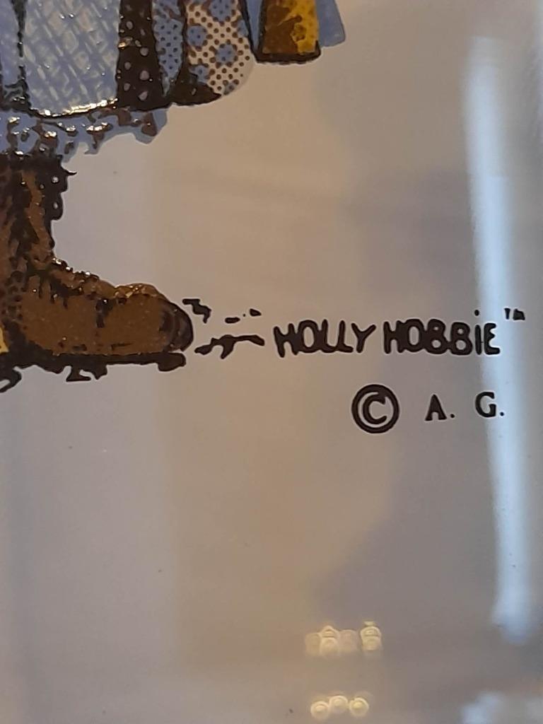 Verre avec « Holly Hobbie » dessus, Enlèvement ou Envoi, Utilisé, Verre à soda