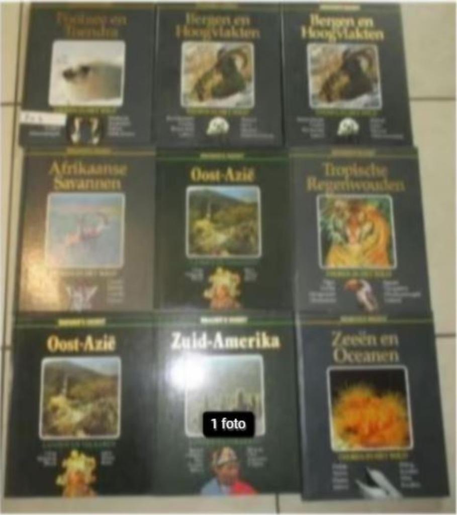 9 Prima Dierenboeken en Natuurboeken in de wereld, Ophalen of Verzenden, Zo goed als nieuw