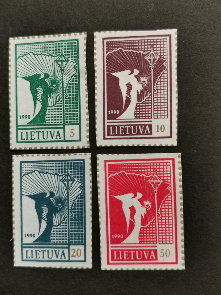 Litouwen 1990 - herstel van de Republiek, Ophalen of Verzenden, Overige landen, Postfris