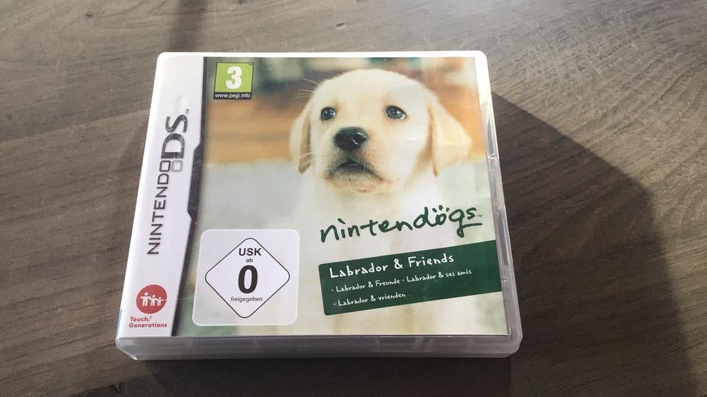 Nintendogs Labrador Retriever & Friends(p1), Enlèvement ou Envoi, 1 joueur, Comme neuf, À partir de 3 ans
