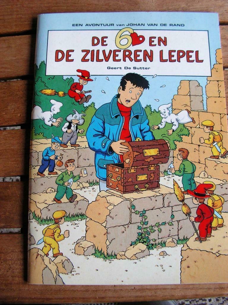 Stripverhaal Johan Van de Rand – De 6 en de Zilveren Lepel., Boeken, Geschiedenis | Nationaal, Zo goed als nieuw, Ophalen of Verzenden