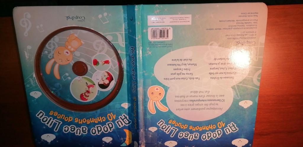 CD met boek Sleep with Lilou, 10 lieve liedjes, Ophalen of Verzenden, 3 tot 5 jaar