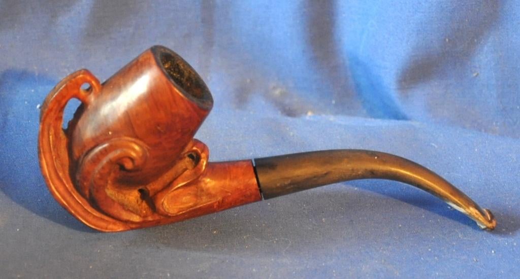 pipe saint claude  signée Vincent racine de bruyère (1), Ophalen of Verzenden, Gebruikt, Overige typen